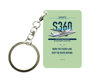 Thumbnail for Shorts 360-300 Key Chain design on light green key chain