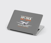 Thumbnail for UC-35A Citation Ultra Rapid Utility Airlift design on gray MacBook case