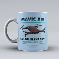 Thumbnail for Mavic Air Mug design on light blue dji