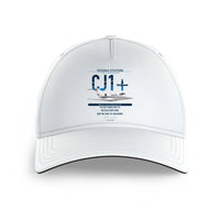 Thumbnail for Cessna Citation CJ1+ design on white printed hat