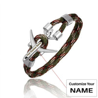Thumbnail for Customisable Airplane Shape Bracelet - view 3