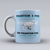 Thumbnail for Phantom 3 Professional Mug design on light blue dji
