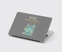 Thumbnail for Ireland West Airport Knock (NOC) design on gray MacBook case