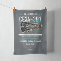 Thumbnail for CF34-3B1 design on gray towel