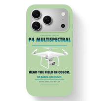 Thumbnail for DJI P4 Multispectral Case design on light green iphone case