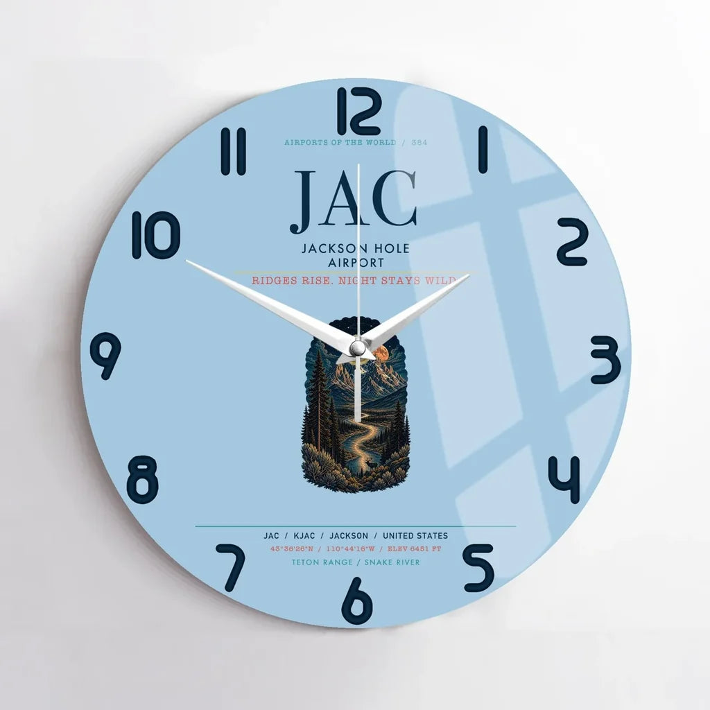 Jackson Hole Airport JAC - Blue