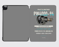 Thumbnail for PW4000-94 design on gray ipad tablet case