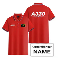 Thumbnail for Customisable Airbus A330 Polo Shirt - view 11