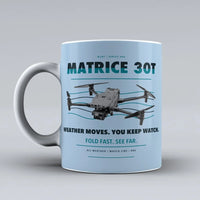 Thumbnail for Matrice 30T Mug design on light blue dji
