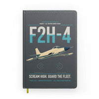 Thumbnail for F2H-4 Banshee design on gray notebook