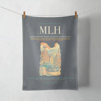 Thumbnail for EuroAirport Basel-Mulhouse-Freiburg (MLH) design on gray towel