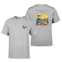 Thumbnail for VINTAGE G4472 - The Banner Tow Letters - Double-Side T-Shirt design on lightgray double side t shirt