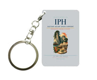 Thumbnail for Sultan Azlan Shah Airport (IPH) design on light gray key chain