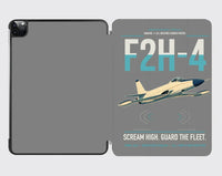 Thumbnail for F2H-4 Banshee design on gray ipad tablet case