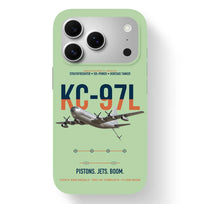 Thumbnail for KC-97L STRATOFREIGHTER design on light green magsafe iphone case, for iPhone 17 Pro