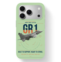 Thumbnail for SEPECAT Jaguar GR1 design on light green magsafe iphone case, for iPhone 17 Pro