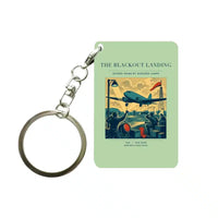 Thumbnail for VINTAGE G4501 - The Blackout Landing - Designed Key Chain design on lightgreen