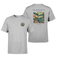Thumbnail for VINTAGE G4072 - The Pearl Route - Double-Side T-Shirt design on lightgray double side t shirt
