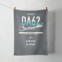 Thumbnail for Diamond DA62 design on gray towel