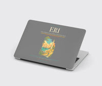 Thumbnail for Erie International Airport (Tom Ridge Field) (ERI) design on gray MacBook case