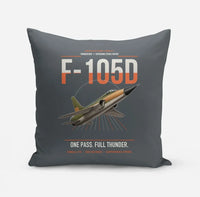 Thumbnail for F-105D Thunderchief design on gray pillow