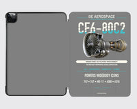 Thumbnail for CF6-80C2 design on gray ipad tablet case