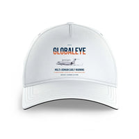 Thumbnail for Saab GlobalEye design on white printed hat