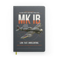 Thumbnail for Hawker Typhoon Mk IB design on gray notebook