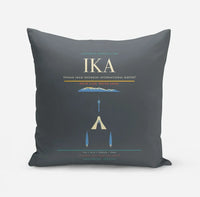 Thumbnail for Tehran Imam Khomeini International Airport (IKA) design on gray pillow