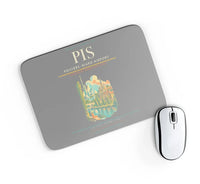 Thumbnail for Poitiers–Biard Airport (PIS) design on gray rectangle mouse pad