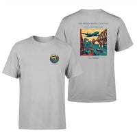 Thumbnail for VINTAGE G4482 - The Bridge Inspection Pass - Double-Side T-Shirt design on lightgray double side t shirt