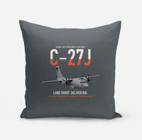 Thumbnail for C-27J Spartan design on gray pillow