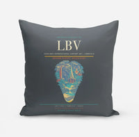 Thumbnail for Leon-Mba International Airport (LBV) design on gray pillow