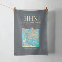 Thumbnail for Frankfurt-Hahn Airport (HHN) design on gray towel