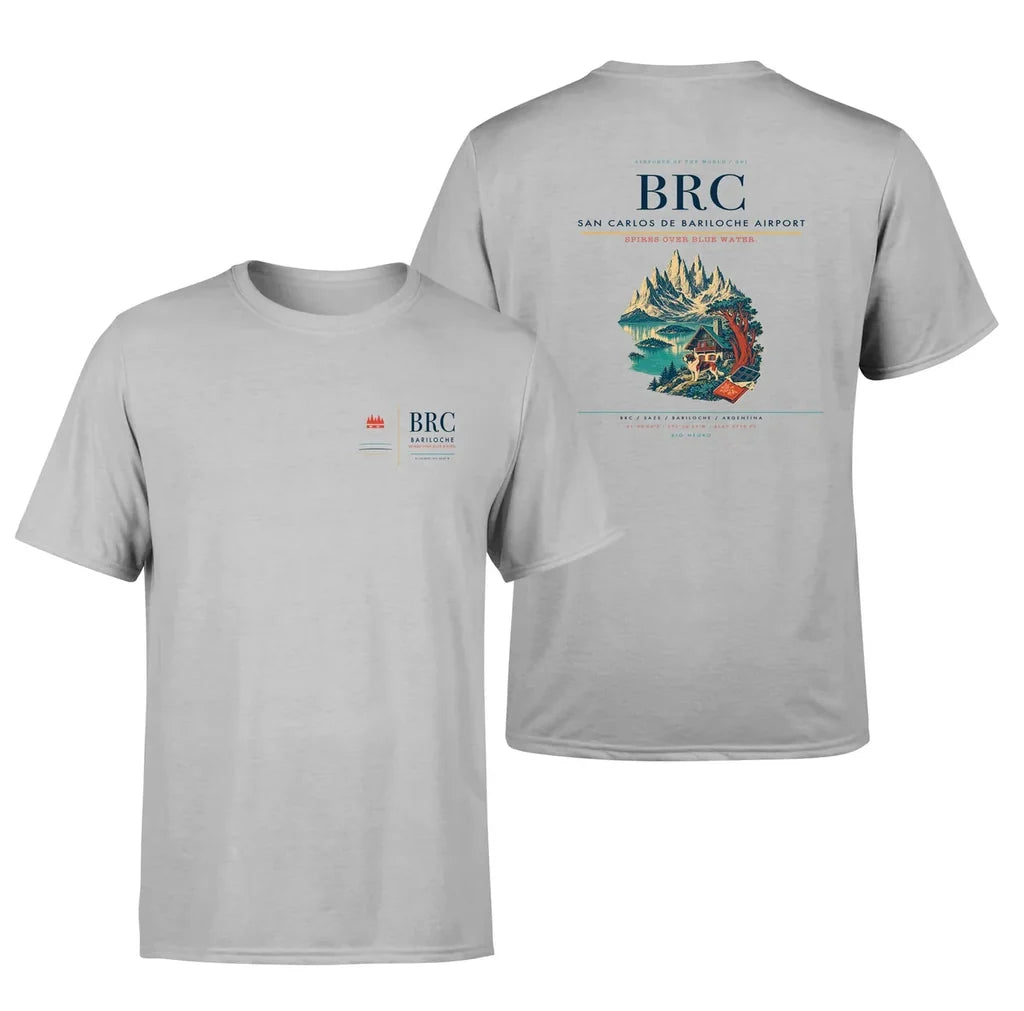 San Carlos de Bariloche Airport BRC - Light Gray