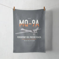 Thumbnail for MQ-9A Reaper design on gray towel