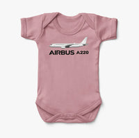 Thumbnail for Airbus A220 Baby Bodysuit - view 11