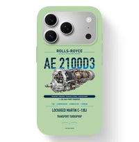Thumbnail for AE 2100D3 Case design on light green iphone case