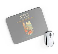 Thumbnail for Noto Airport (NTQ) design on gray rectangle mouse pad