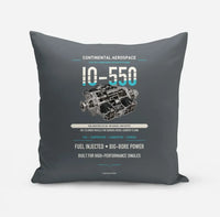 Thumbnail for IO-550 design on gray pillow