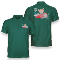 Thumbnail for Little Pilot Dreams Take Flight Polo Shirt - view 3