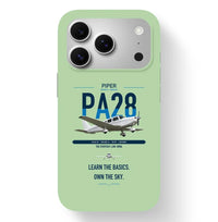Thumbnail for Piper PA-28-181 Archer LX design on light green magsafe iphone case, for iPhone 17 Pro