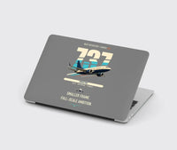 Thumbnail for Boeing 737 MAX 7 design on gray MacBook case
