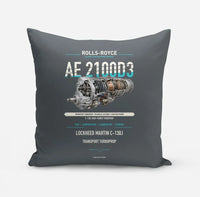 Thumbnail for AE 2100D3 design on gray pillow