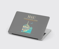 Thumbnail for Haugesund Airport, Karmøy (HAU) design on gray MacBook case