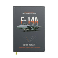 Thumbnail for F-14A Tomcat Defend The Fleet design on gray notebook