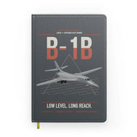 Thumbnail for B-1B Lancer design on gray notebook