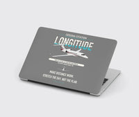 Thumbnail for Cessna Citation Longitude design on gray MacBook case