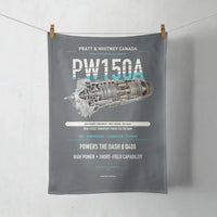 Thumbnail for PW150A design on gray towel