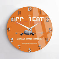 Thumbnail for Airbus CC-150T Polaris design on orange no frame wall clock
